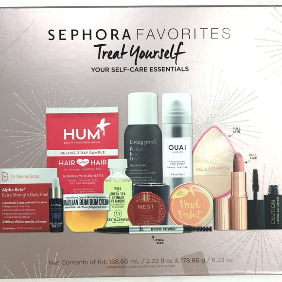 NWT Sephora Favorites Treat Yourself 12 Piece Set - Picture 4 of 10